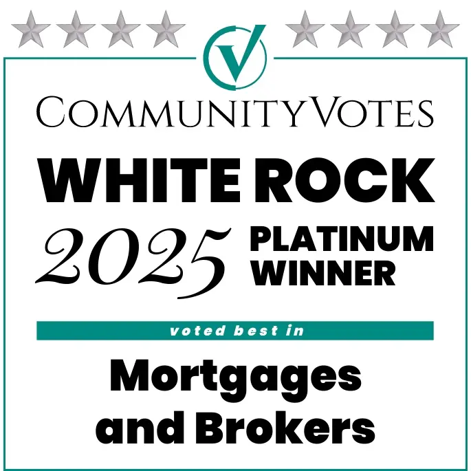 The HomeHappy Team @ Canadian Mortgage Experts voted CommunityVotes Platinum award winners for Best Mortgage Brokers in 2025