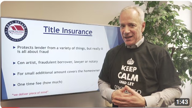 Title Insurance explained