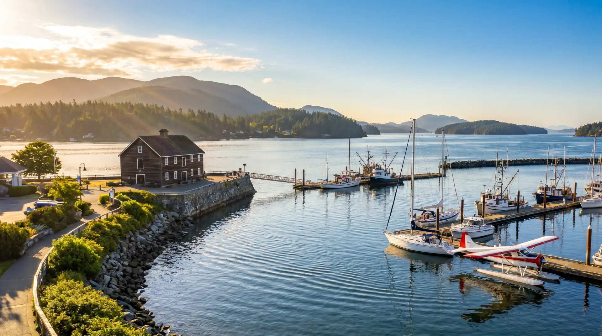 Nanaimo Mortgage Broker. Nanaimo Harbour with Ocean view condos financed by The HomeHappy Team @ Canadian Mortgage Experts